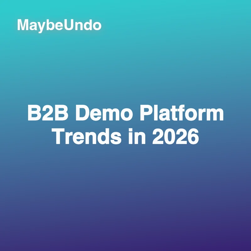 B2B demo platform trends dashboard showing AI-assisted demos, buyer signals, and multi-format product stories